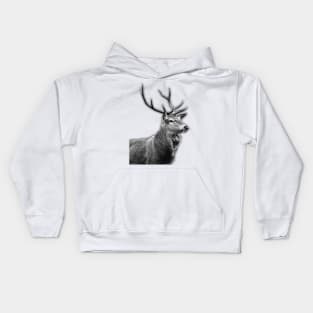 The Highland Stag Kids Hoodie